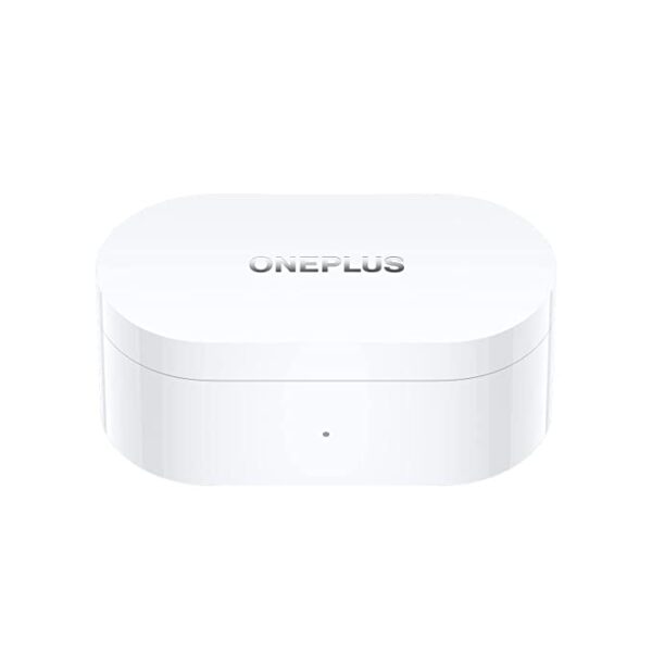 OnePlus Nord Buds |True Wireless Earbuds| 12.4mm Titanium Drivers | Playback:Up to 30hr case | 4-Mic Design + AI Noise Cancellation| IP55 Rating |Fast Charging: 10min for 5hr playback (White Marble)||