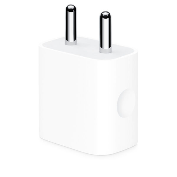 Apple 20W, USB-C Power Charging Adapter for iPhone, iPad & AirPods  (White)