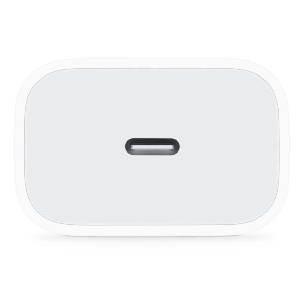 Apple 20W, USB-C Power Charging Adapter for iPhone, iPad & AirPods  (White) - Image 3