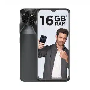 itel S23 - Starry Black, 4 GB RAM + 128 GB Storage