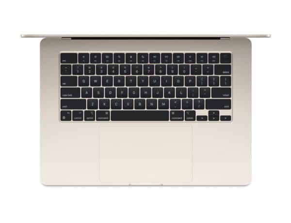Apple MacBook Air 15 M2 Chip MQKU3HN/A (8GB RAM / 256GB SSD/ 15.3 inch (38.91 cm) Liquid Retina Display/10 core GPU/ macOS) - Starlight - Image 3