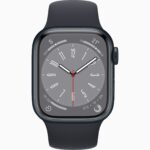 Apple Watch Series 8 - grey strap