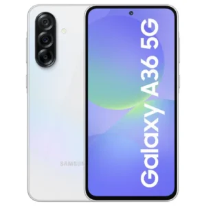 Samsung Galaxy A36 5G - 8 GB RAM + 256 GB Storage, Awesome White